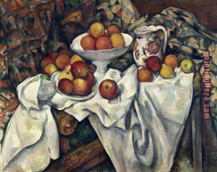 Paul Cezanne Still Life with Apples And Oranges About 1895 1900